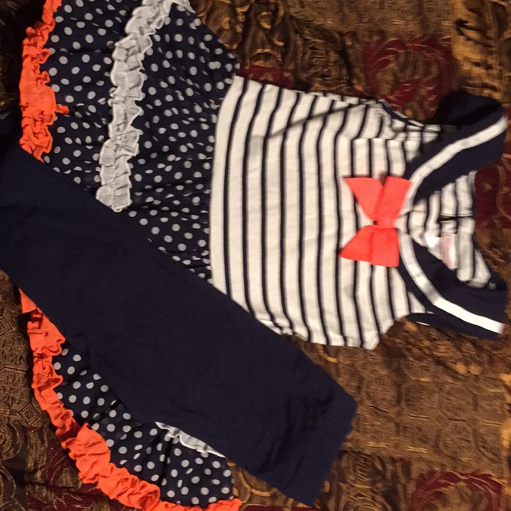 4t girls legging outfit in good condition